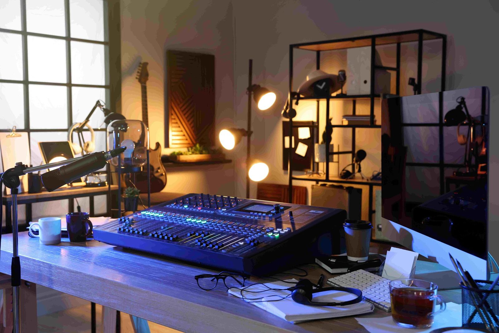 Studio audio rig